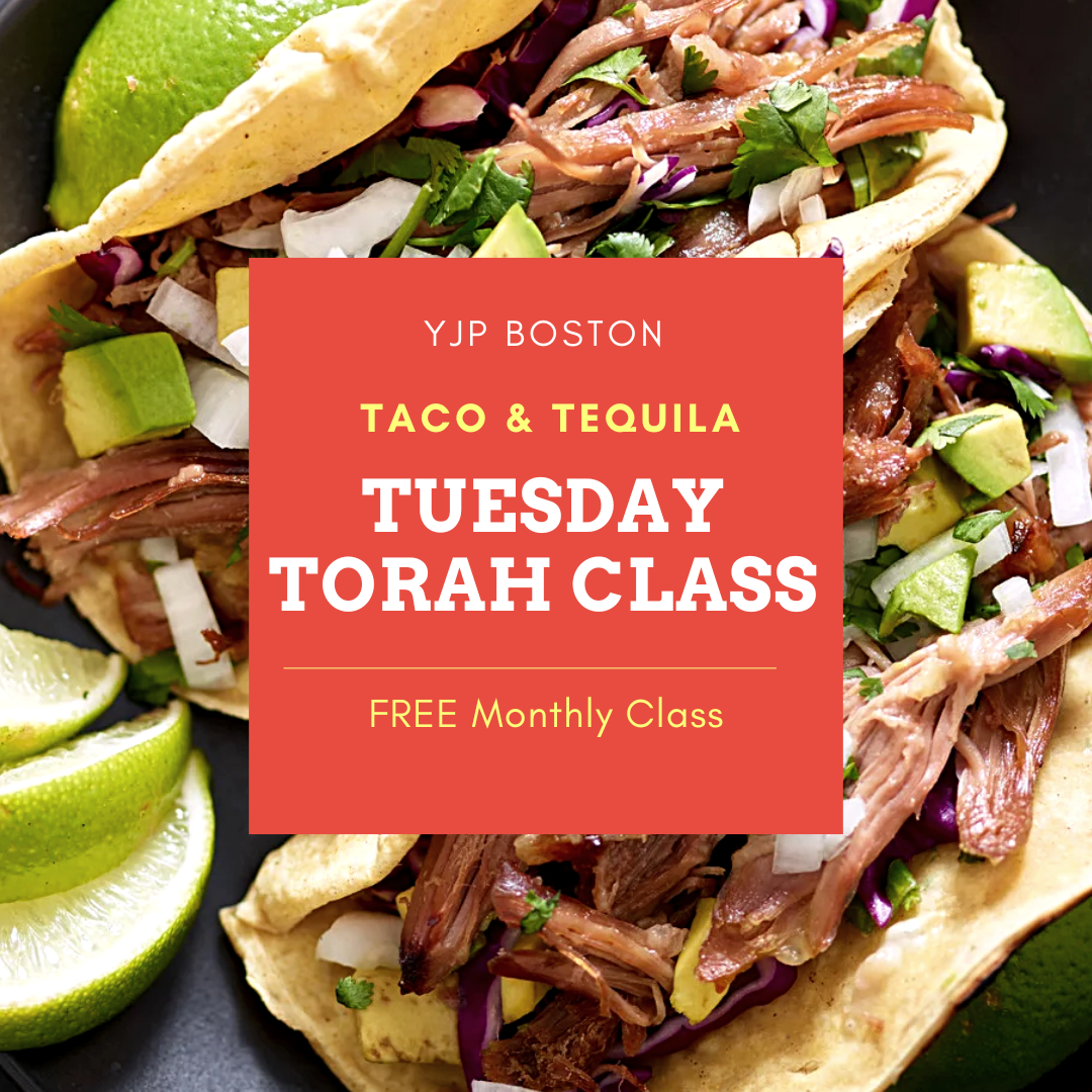 Taco and Tequila Tuesday Torah Class - December | YJP Boston